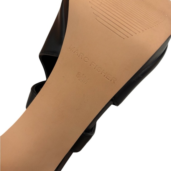 Marc Fisher Mihaya Leather Studded Stiletto Heel Size 8.5 NEW - Picture 6 of 8